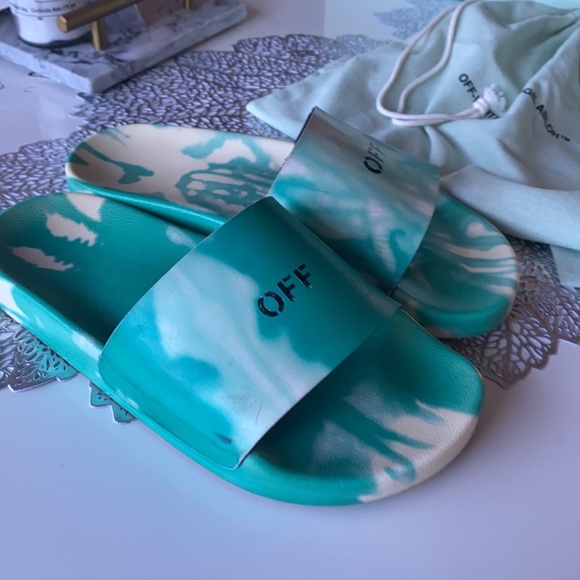 Auth Off-White Slides🎁💕 - Picture 8 of 9